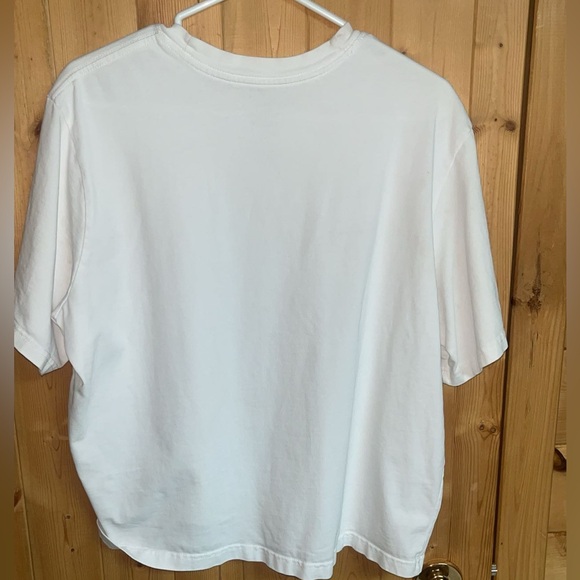 White loose fit Nike work out top - Picture 2 of 3